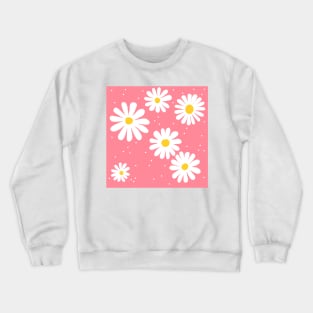 Pink Daisys Crewneck Sweatshirt